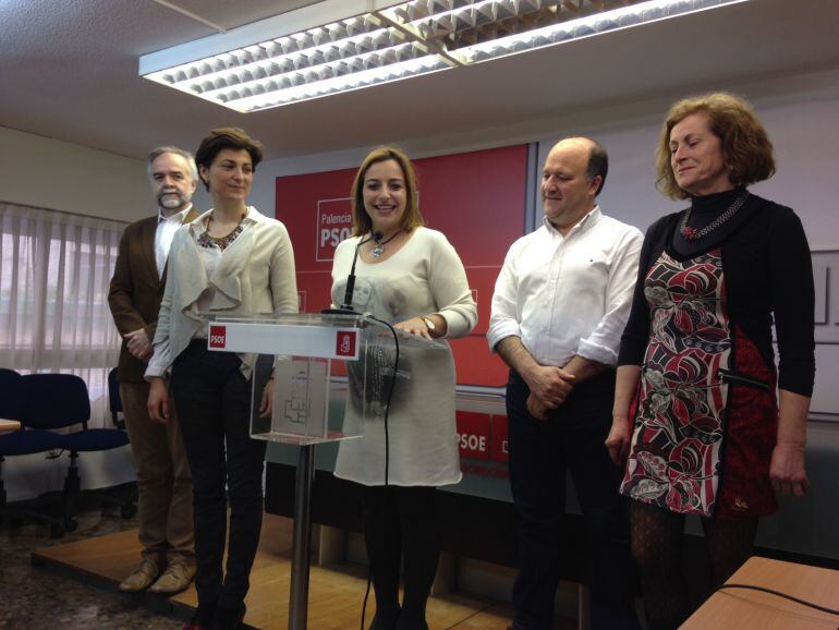 Integrantes del grupo municipal socialista