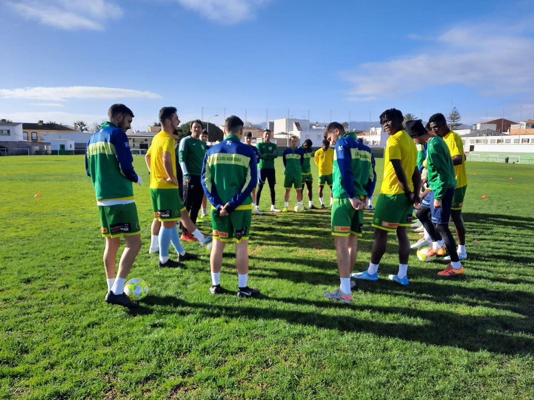 Un entreno de la Unión.