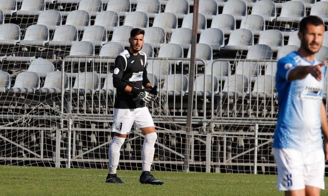 Salvi Carrasco durante un partido esta temporada