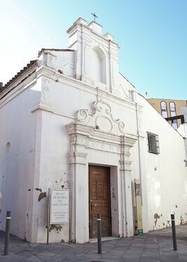 Capilla del Cristo de la Alameda donde se podrá contemplar la colección cedida por Antonio Viñas de Roa