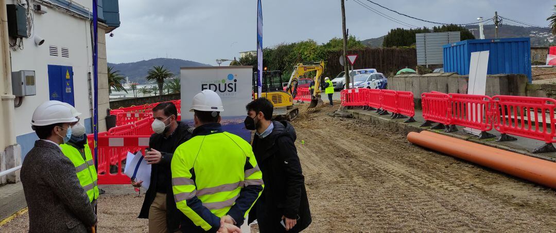 Obras en la fábrica de lápices