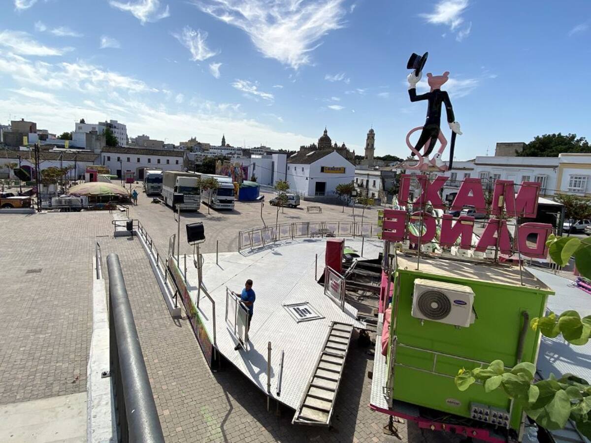 Las atracciones de las Fiestas de la Vendimia en plaza Belén empiezan este jueves