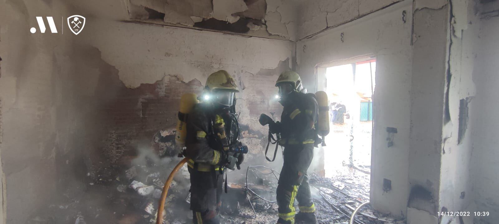 Intervencion de bomberos