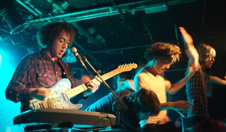 &#039;The Wombats&#039;, durante una actuación