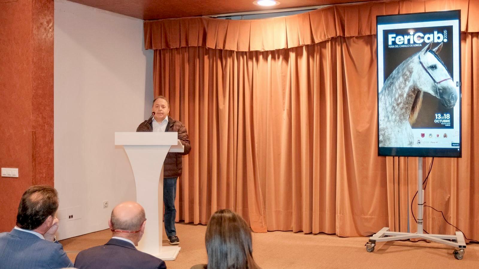 Lorca confirma en SICAB su legado ecuestre y convoca al sector a la celebración de FERICAB 2026.