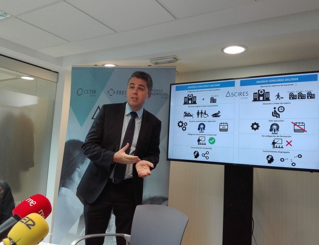 José Ferrer, Director médico de ASCIRES-ERESA explica las diferencias entre el concurso de 2008 y el de 2018