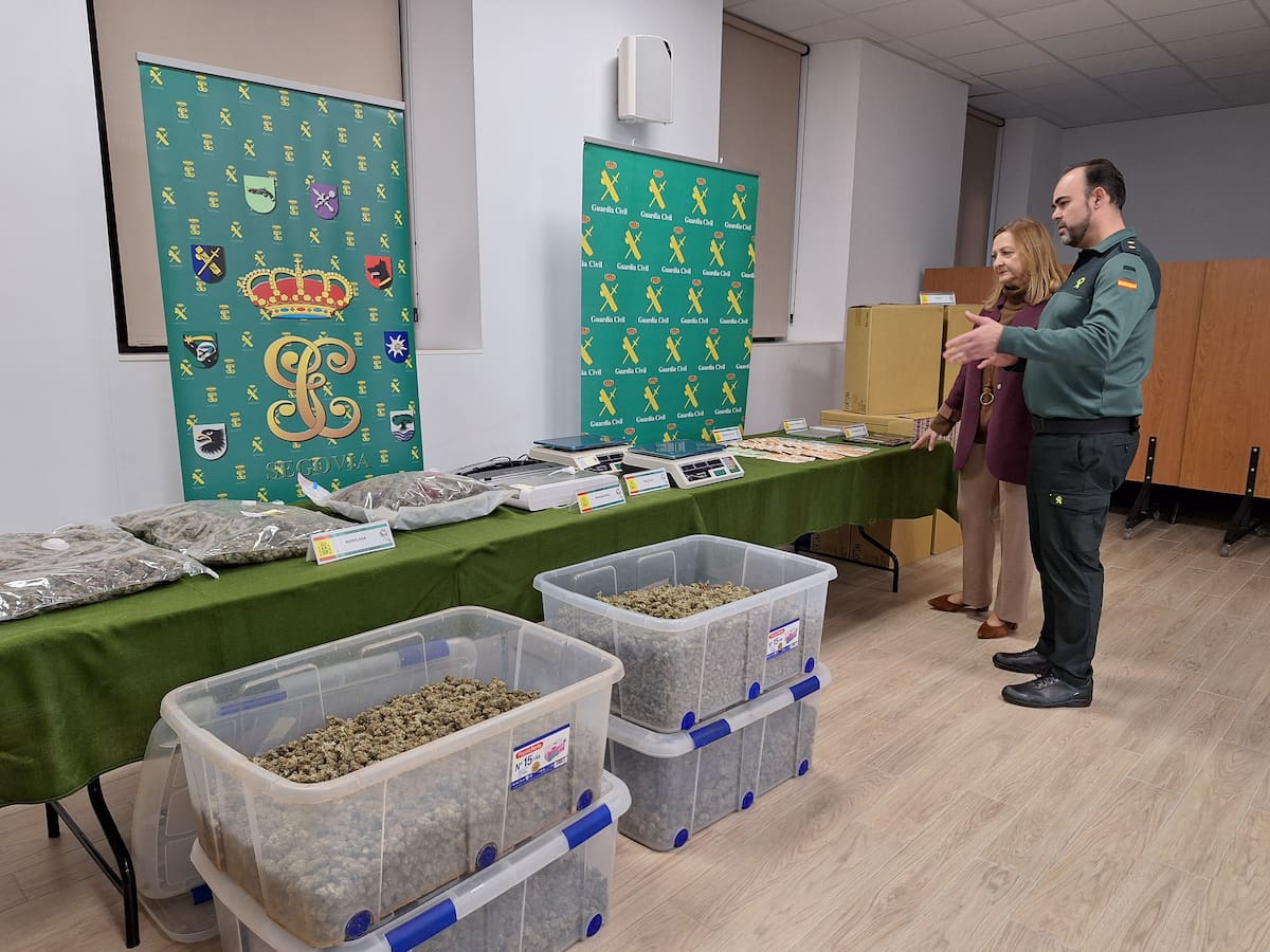 Descubren una nave con cinco mil plantas de marihuana en el polígono de Hontoria