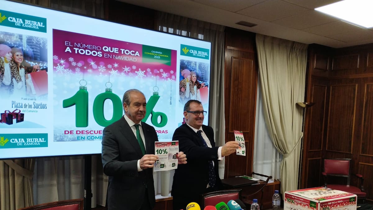 Caja Rural presenta la Campaña del Comercio de Zamora