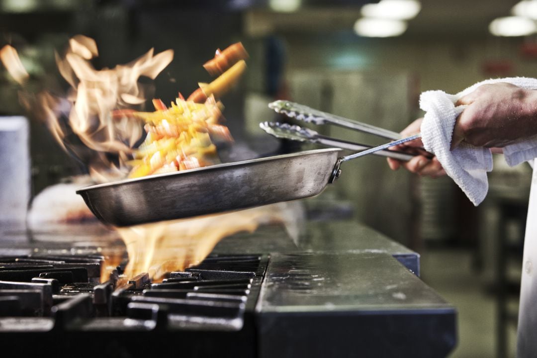 Cocina de un restaurante