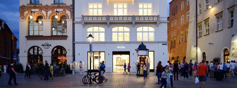 Tienda de Zara en Cracovia