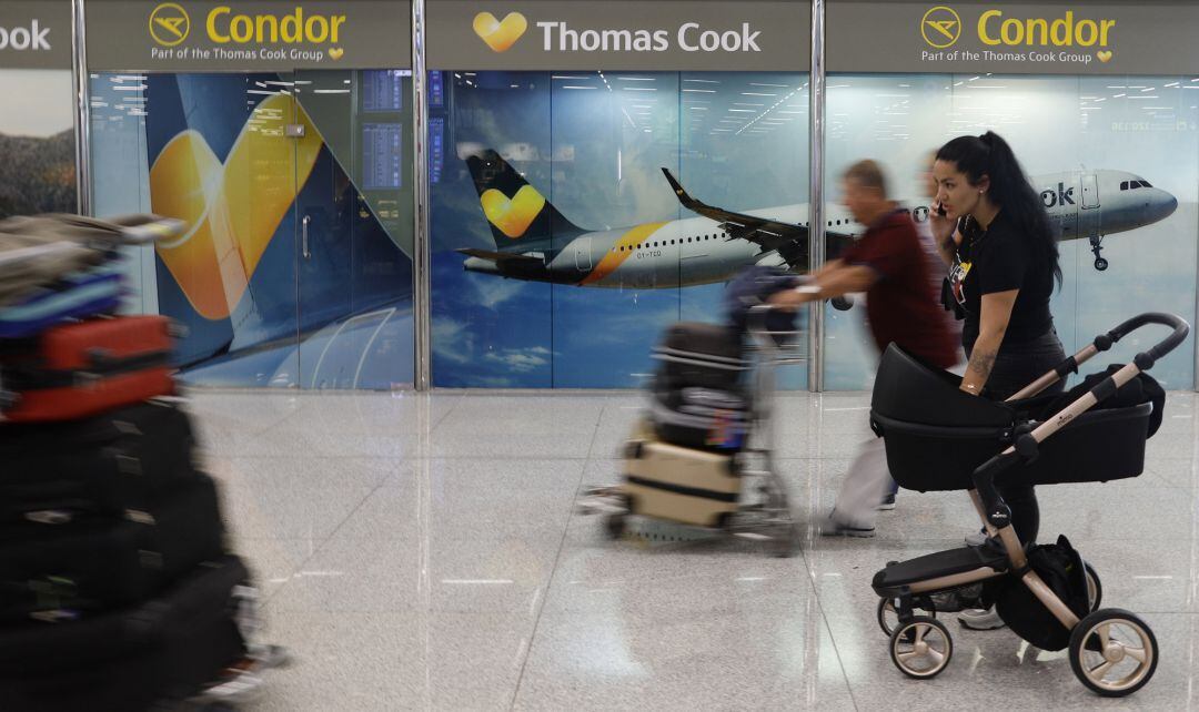 Un estand de Thomas Cook