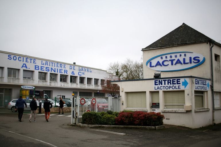 Fábrica de Lactalis en Laval, Francia