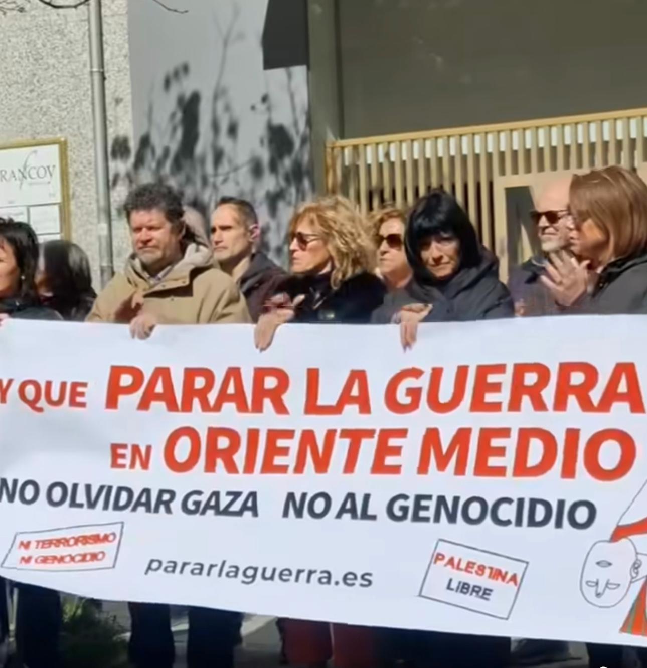 Imagen de archivo de una convocatoria contra la guerra