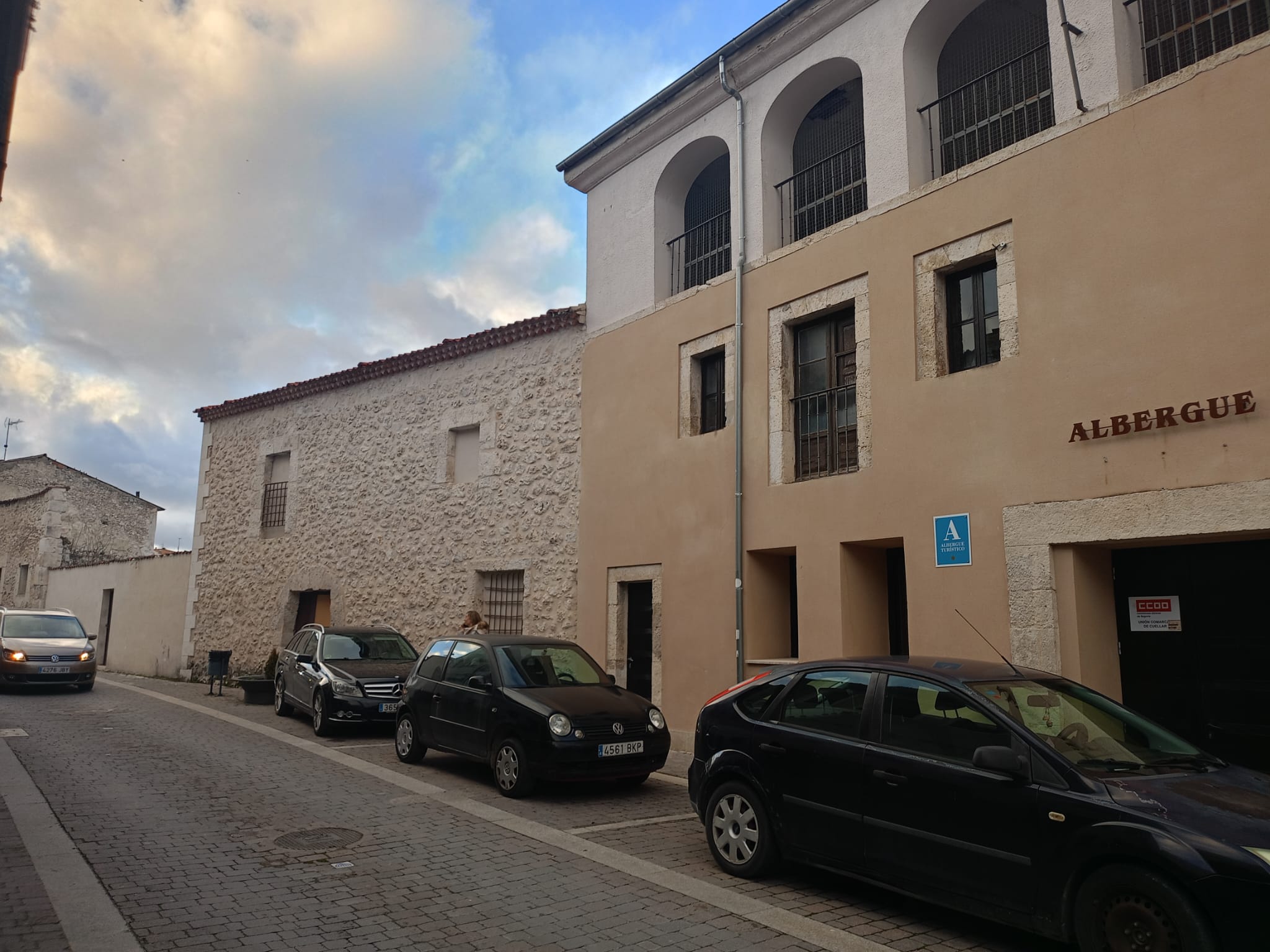 Edificio junto al albergue de Cuéllar que se quiere dotar para dependencias municipales