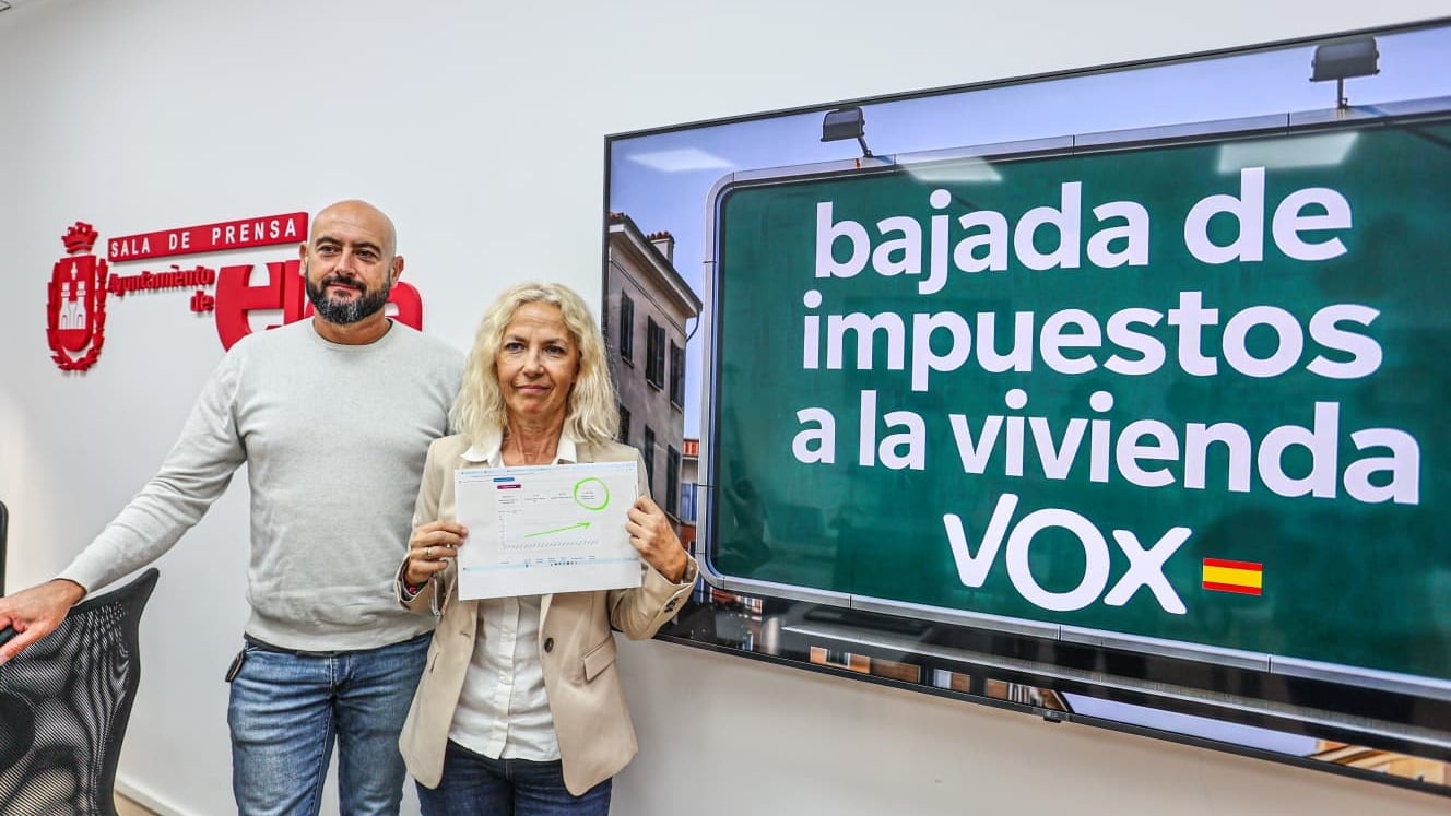 La moción ha sido presentada por la portavoz de Vox Elda, Paqui Vicente