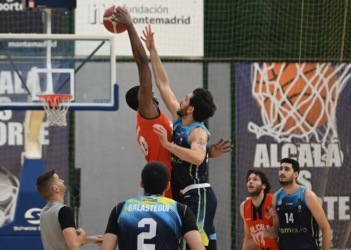 Un momento del partido