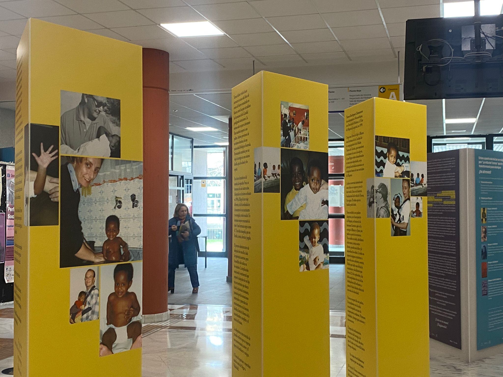 Exposición sobre violencia de género en Filosofía y Letras en Valladolid. &#039;La vida de Teresa&#039;