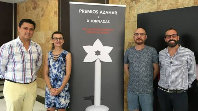 Presentación de los nominados en San Javier, durante la celebración del 49 Festival Internacional de Teatro, Música y Danza