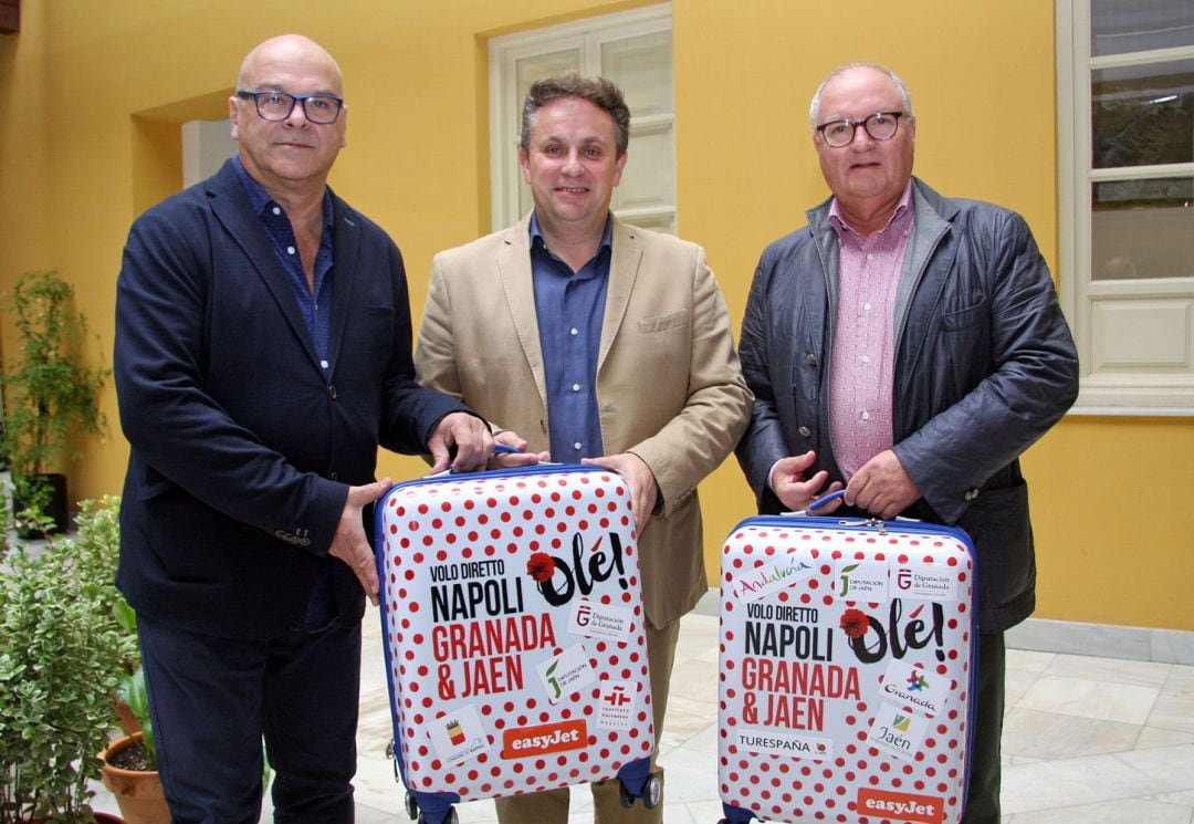 Presentación de la promoción de Jaén y Granada en Nápoles (Italia)