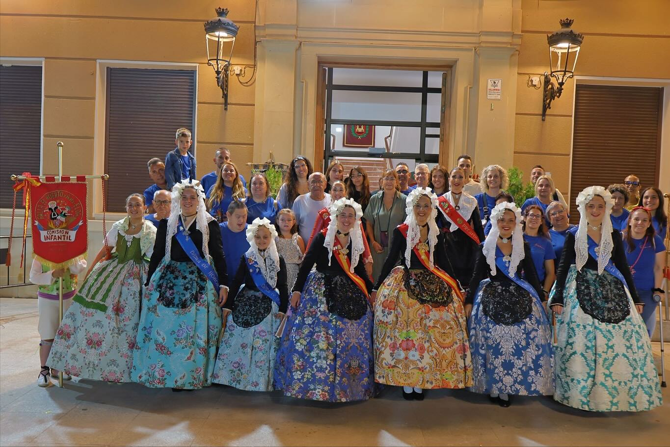 Integrantes de la Falle El Huerto.