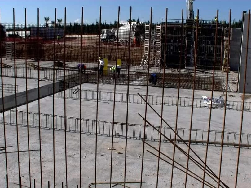 Visita consejero de Agua al Tanque de Tormentas que se está construyendo junto a la EDAR de Torre Pacheco en enero de 2022