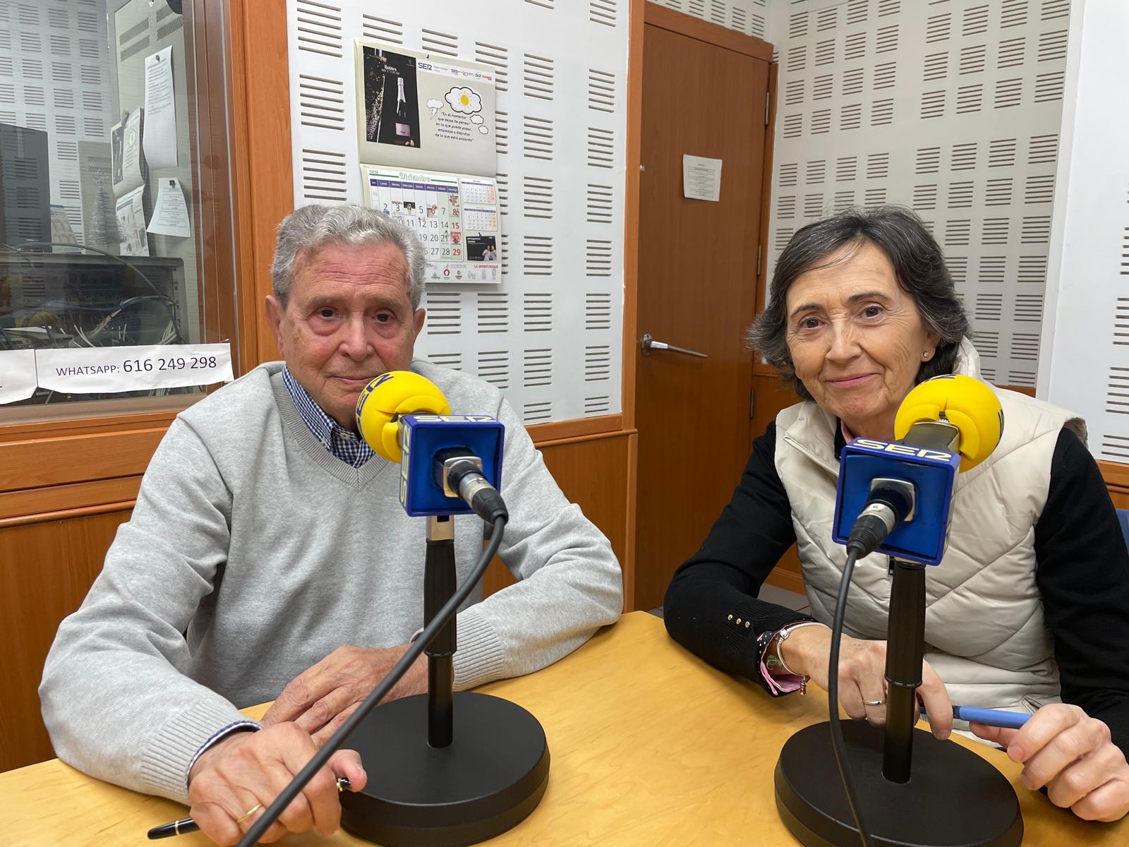 Herminio Trigo y Rosa Aguilar en la tertulia de ex alcaldes del programa Hoy por Hoy Córdoba