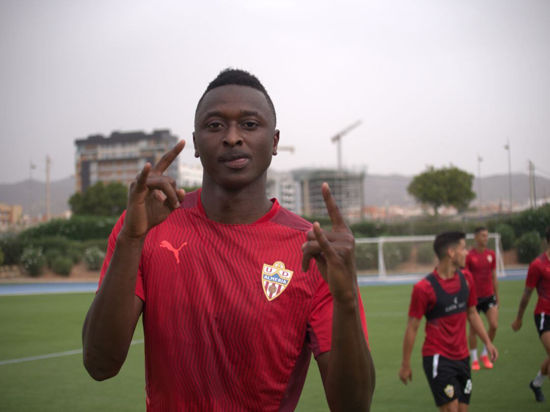 Sadiq es feliz en el Almería. 