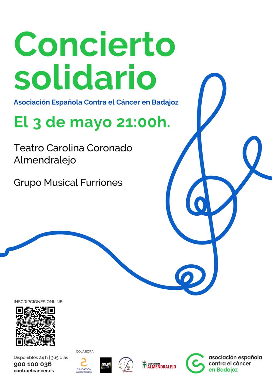 Concierto de Furriones en Almendralejo a beneficio de la AECC
