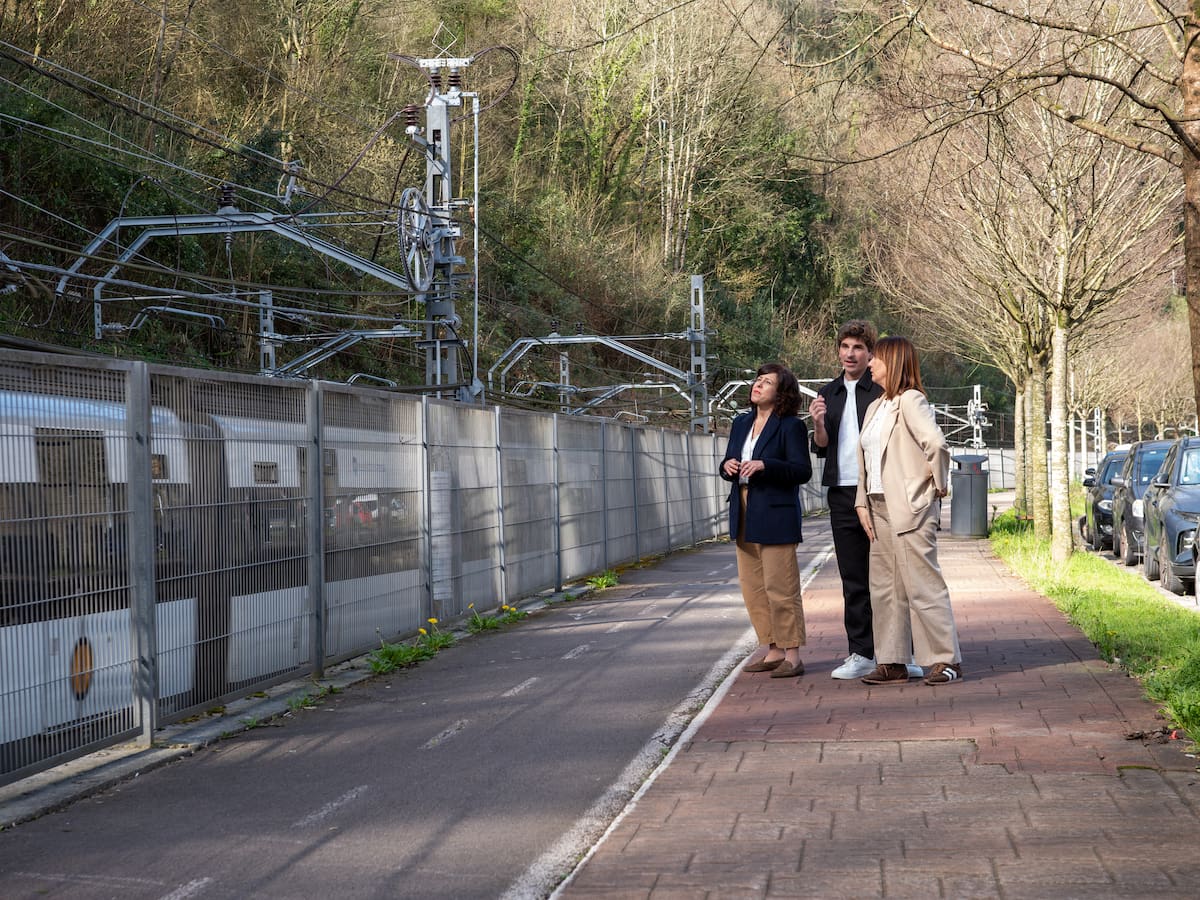 Jon Insausti encarga un anteproyecto para cubrir las vías del Topo entre Anoeta y Morlans