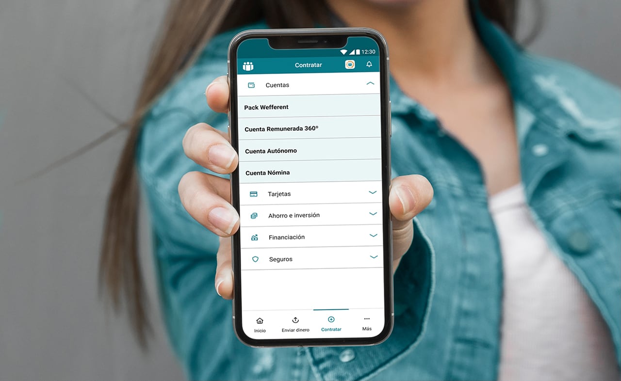 La Cuenta Online Wefferent de Cajamar, dirigida a nuevos clientes siempre que tengan Bizum, plantea una remuneración del ahorro desde el primer momento.