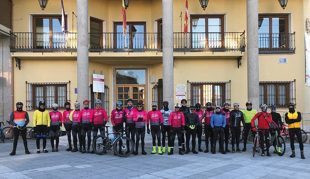 Participantes del Reto Cyclope en Baltanás