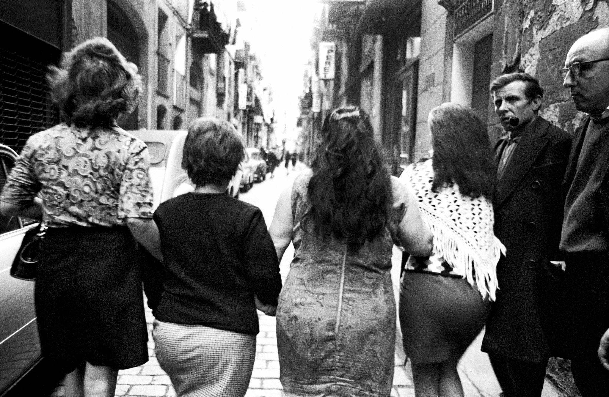 Putas en el barrio chino. Barcelona, 1969 del Archivo Colita