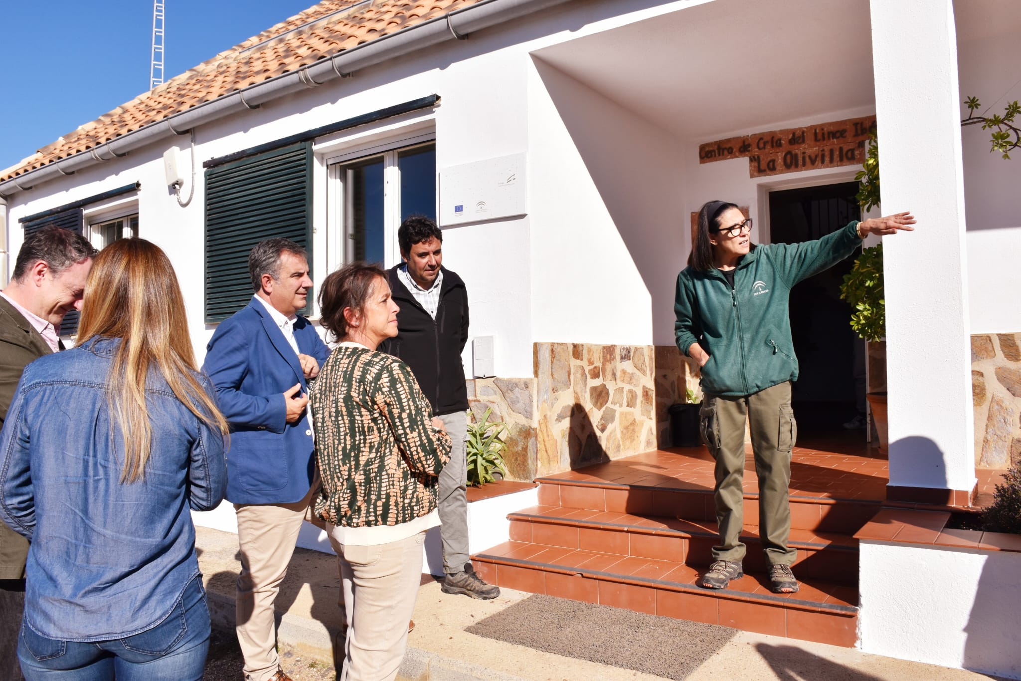 Los consejeros de Medio Ambiente de la Región de Murcia y de Andalucía visitan el Centro de Cría en Cautividad de Lince Ibérico &#039;La Olivilla&#039;, en Jaén