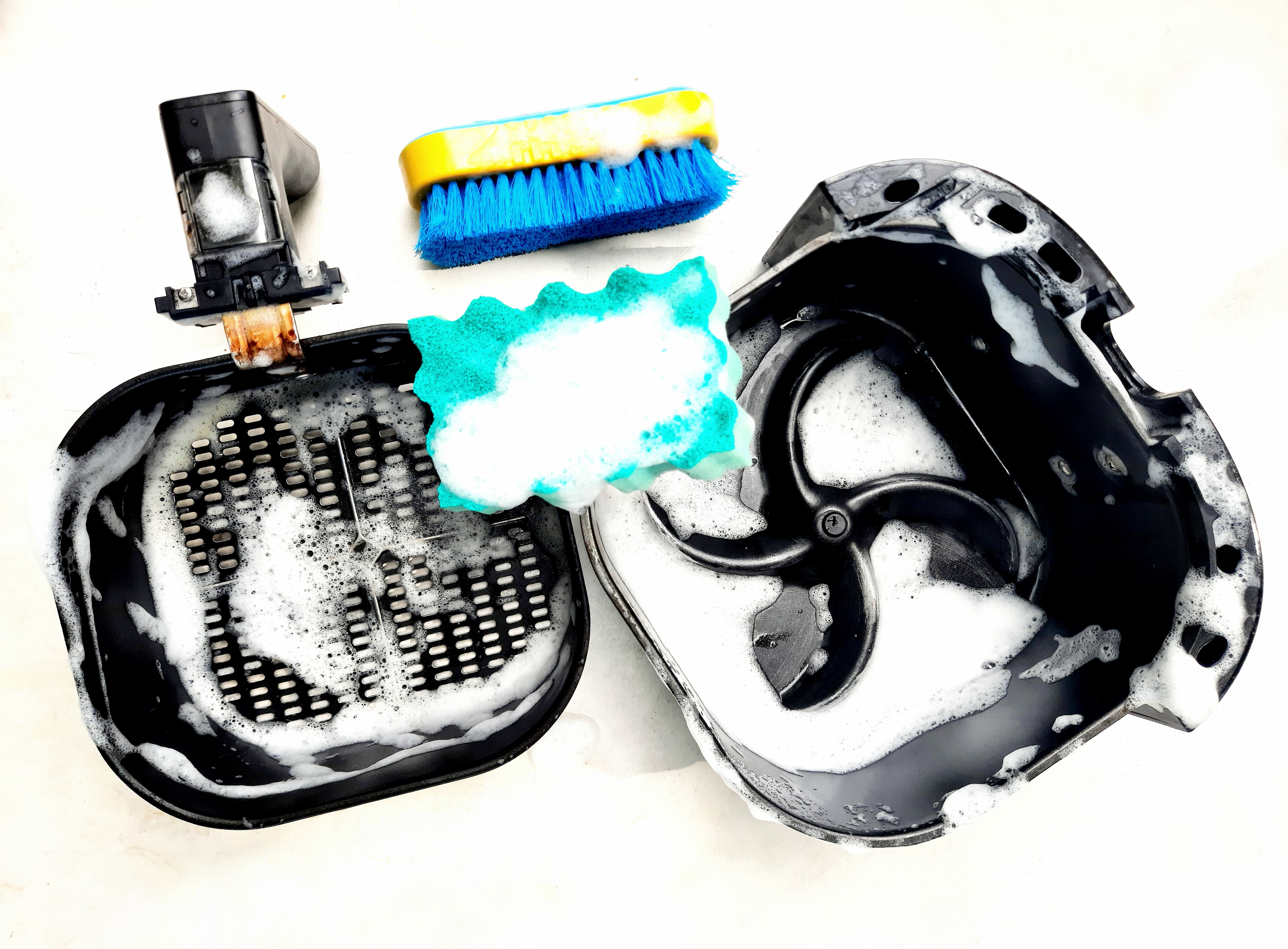 Limpieza de airfryer