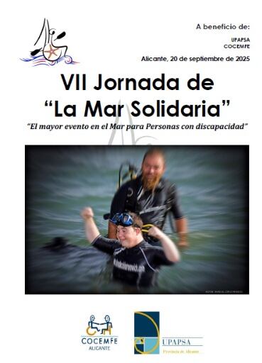 Cartel de La Mar Solidaria 2025