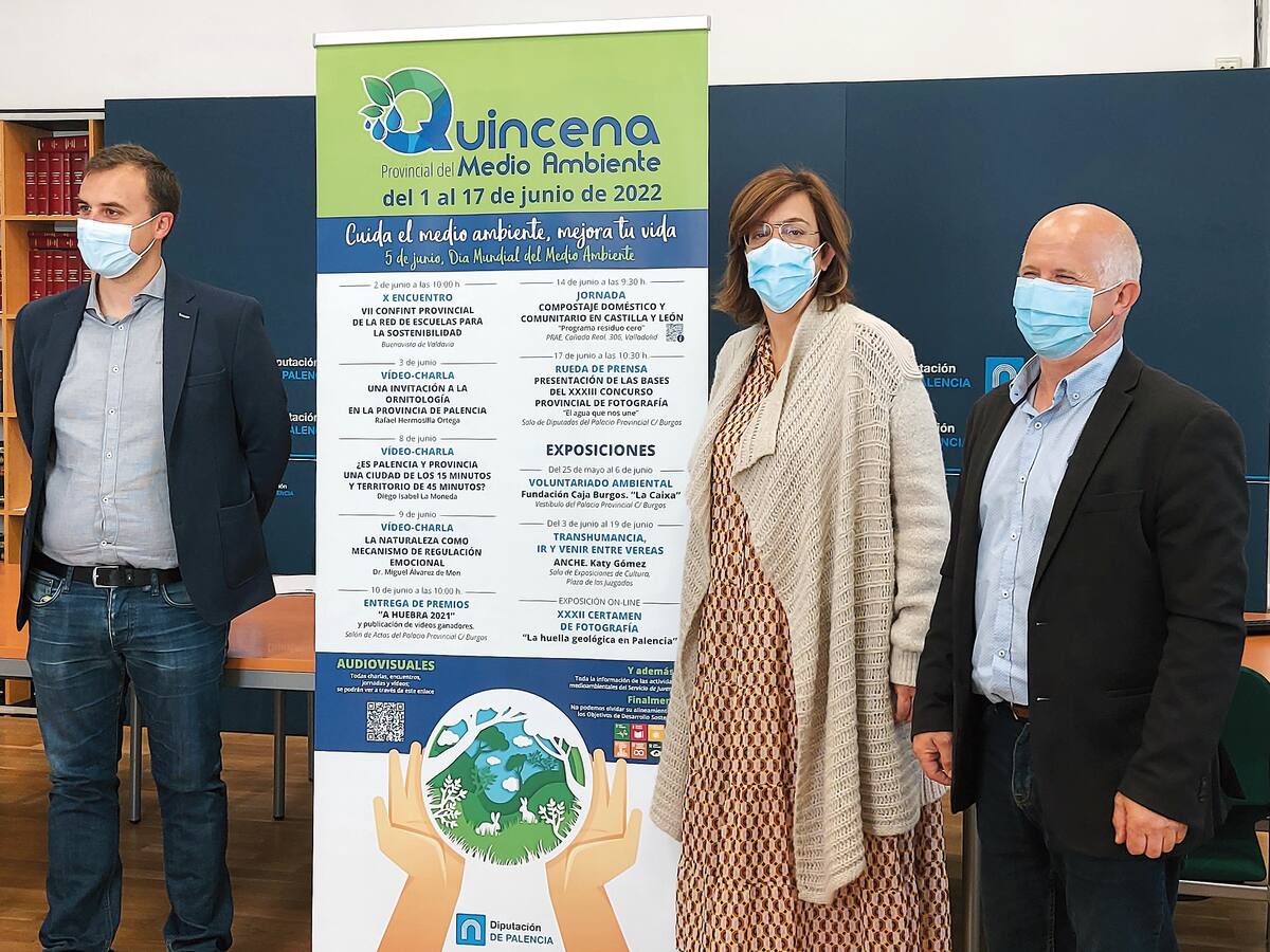 La Diputación de Palencia celebra del 2 al 17 de junio la Quincena del Medio Ambiente para fomentar la sostenibilidad