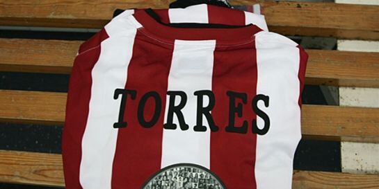 Camiseta con la que jugó Fernando Llorente (actualmente en el Juventus de Turín).