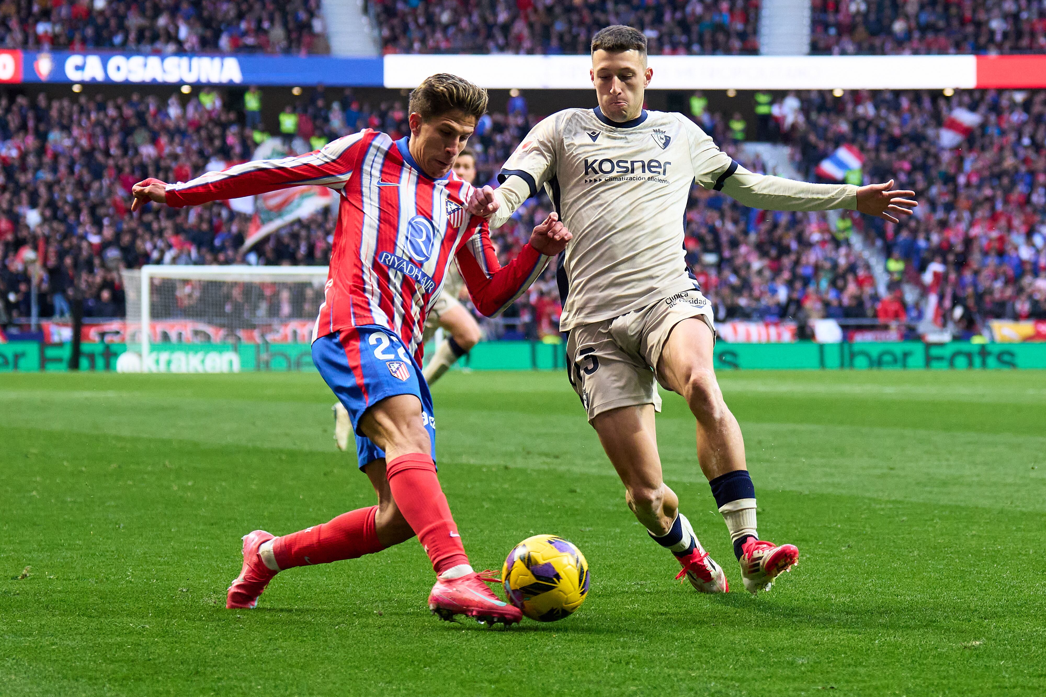 Imagen de archivo de un Atlético-Osasuna