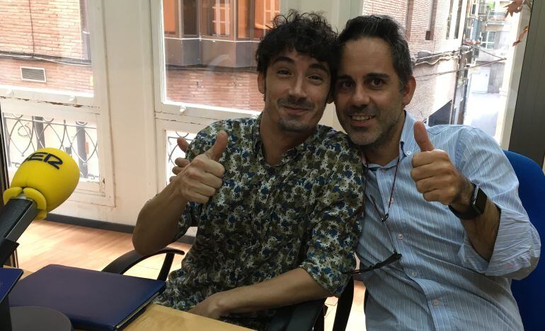 Fran Ropero y Ángel Cruz en Hoy por hoy Murcia