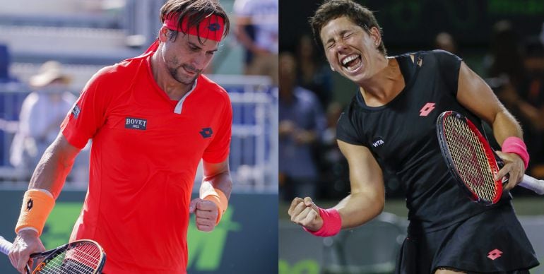 Los dos jugadores son los únicos supervivientes del tenis español en los cuadros individuales de Miami