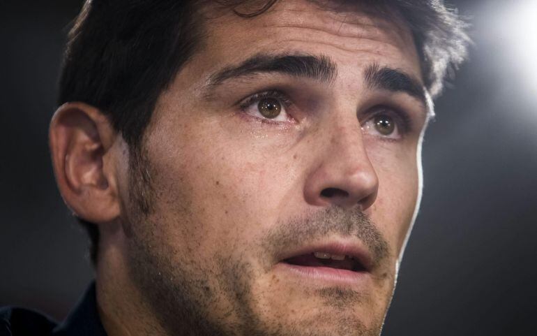 Iker Casillas se despidió del Real Madrid este domingo.