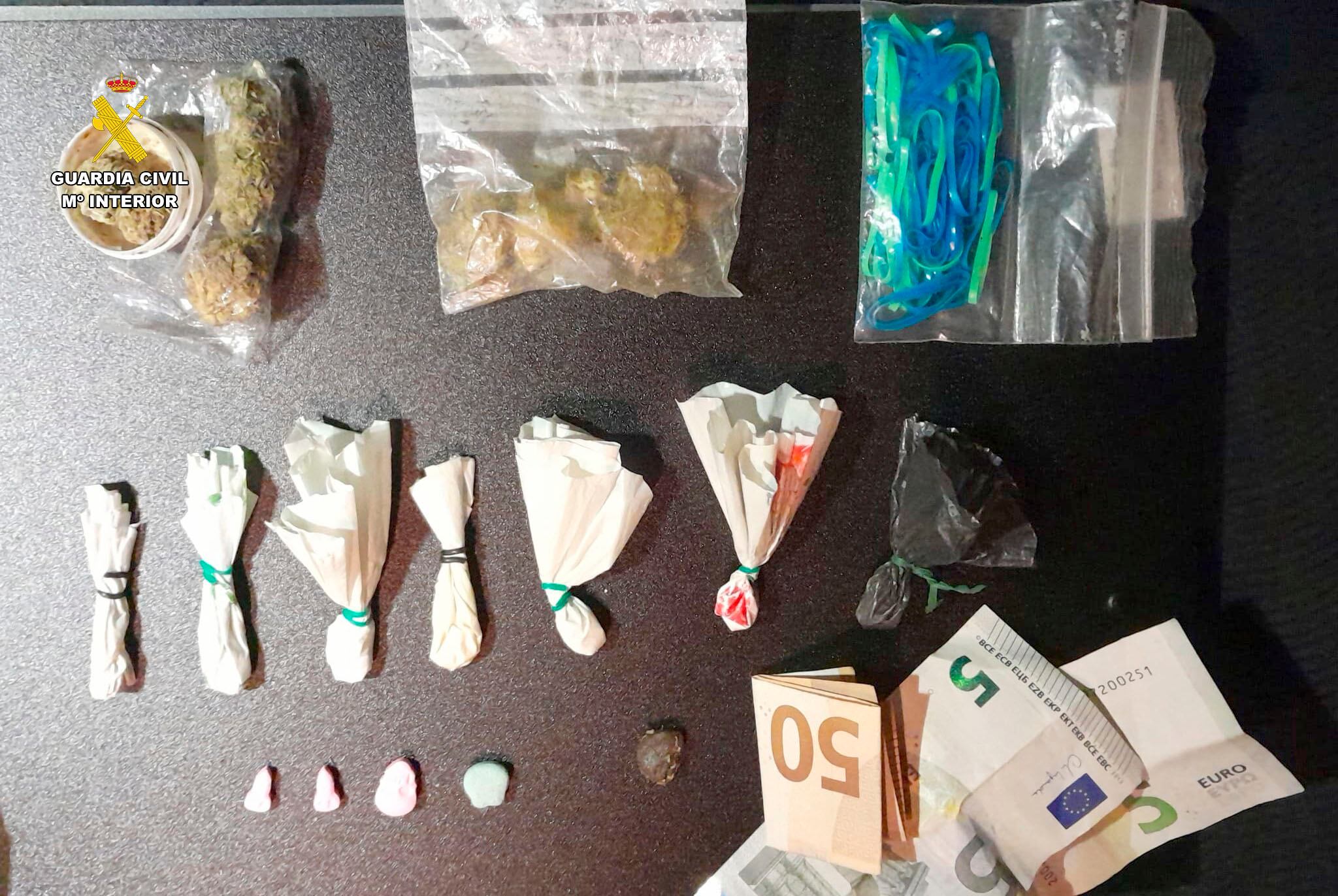 Un detenido por tráfico de drogas y varias personas sancionadas durante las fiestas de Huércanos