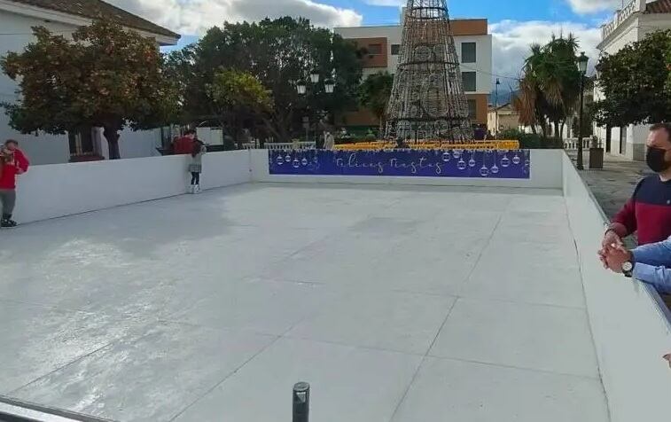 Pista de patinaje en Los Barrios