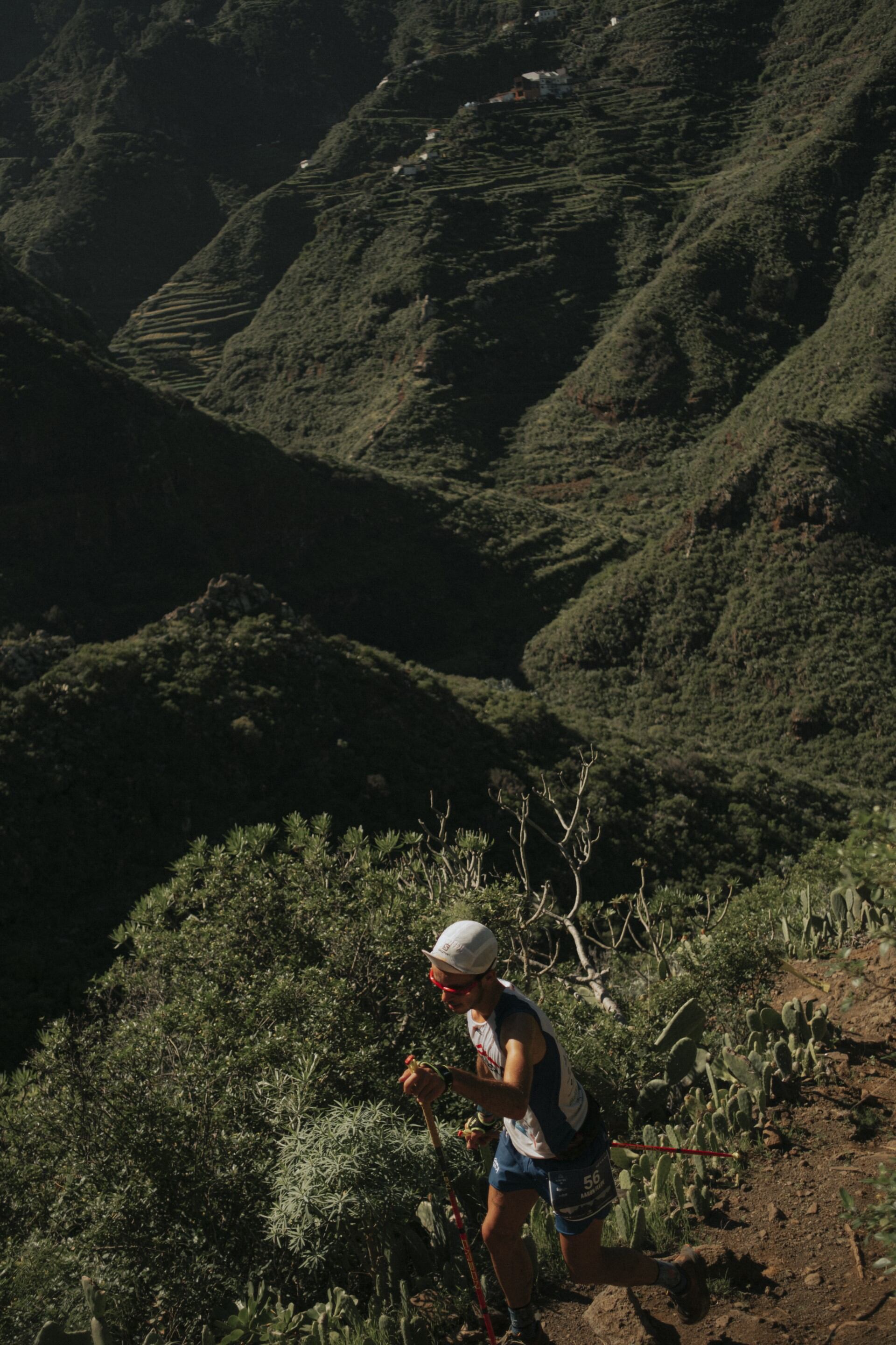 La prueba de Trail Running se desarrolla en el Parque Rural de Anaga.
