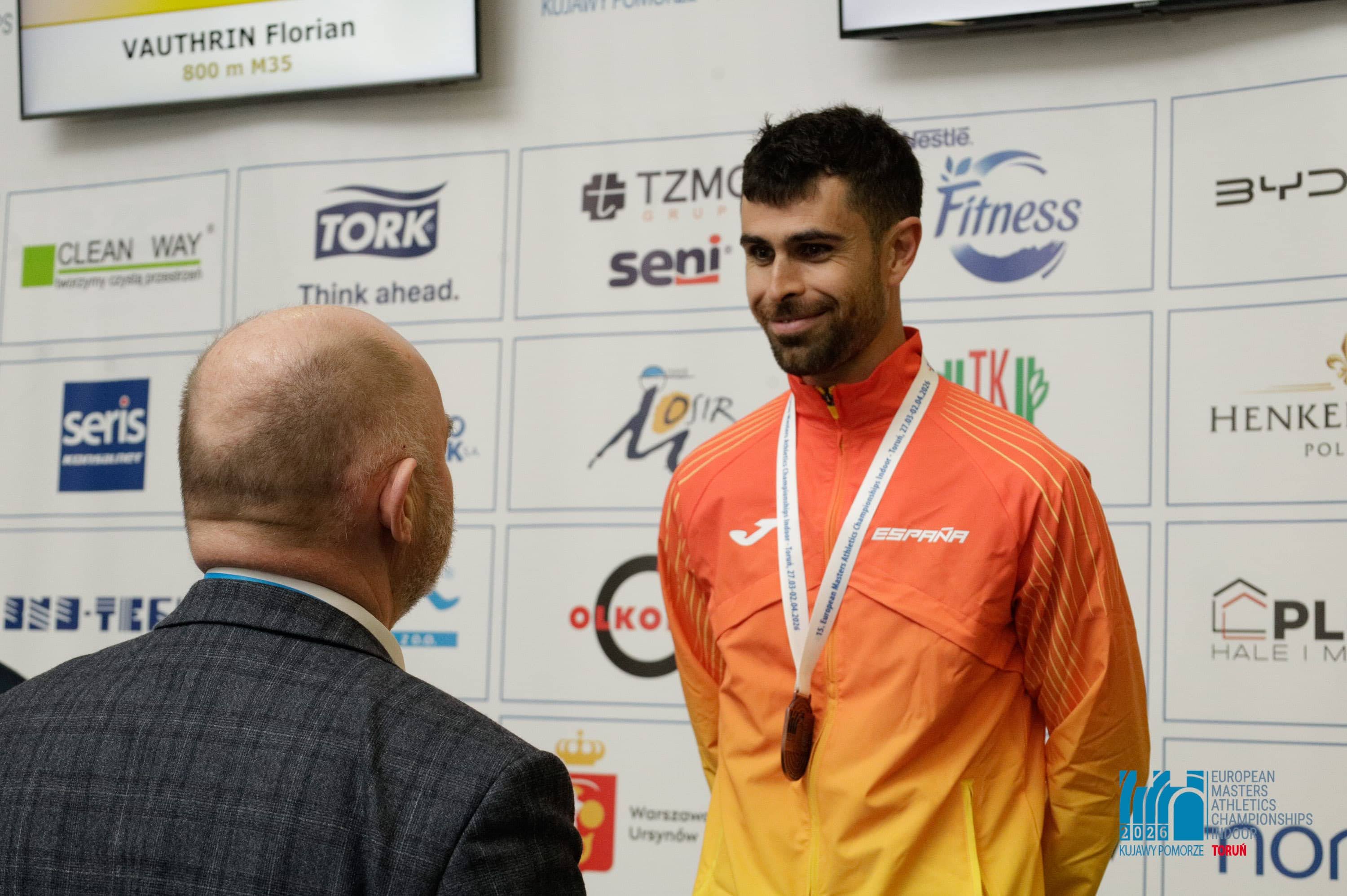 Dani Cano, medalla Europea en Torun