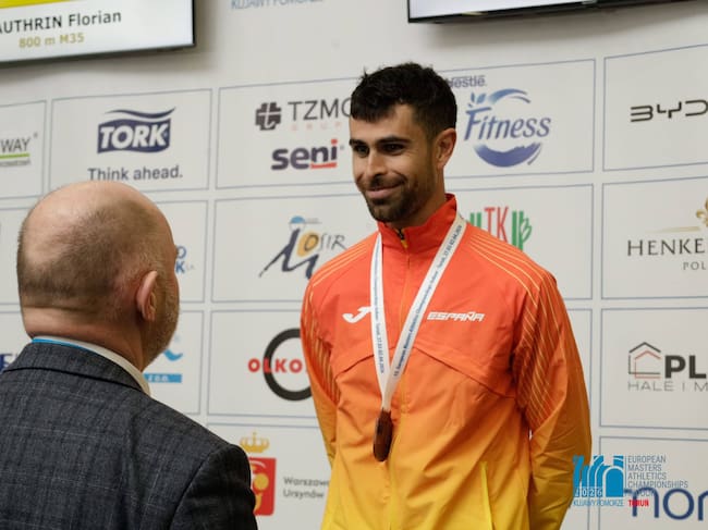 Dani Cano, medalla Europea en Torun