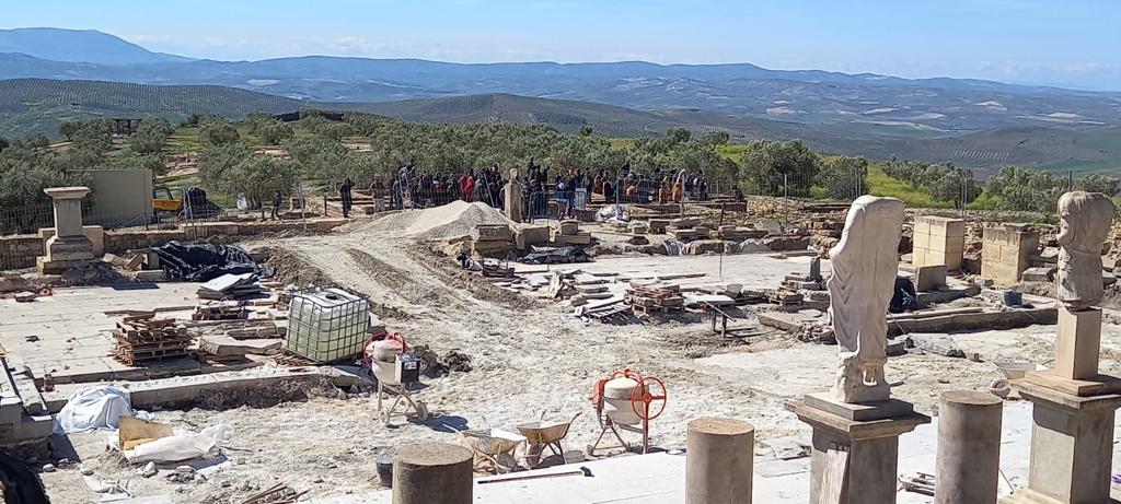 Yacimiento arqueológico de Torreparedones en Baena