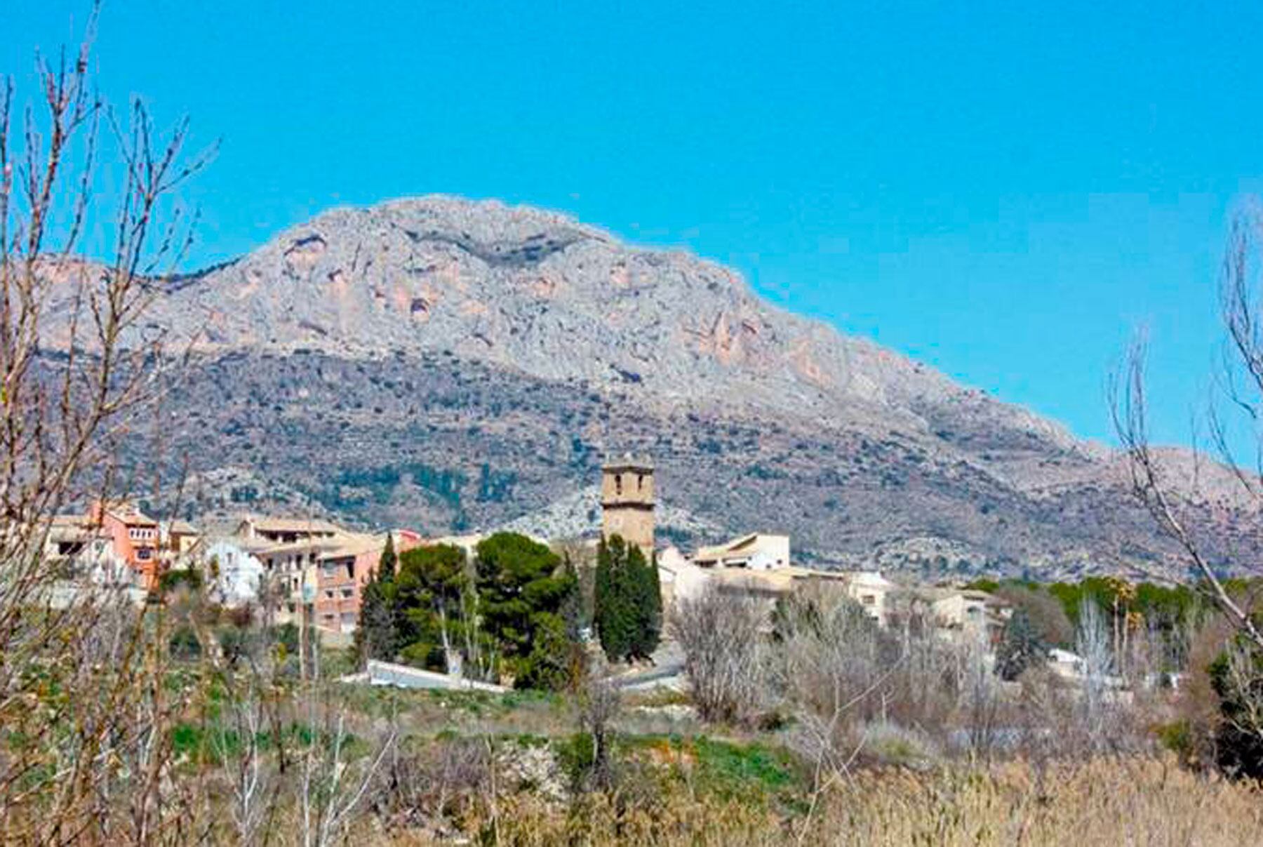 Vista de Alcosser, en la comarca alicantina de El Comtat