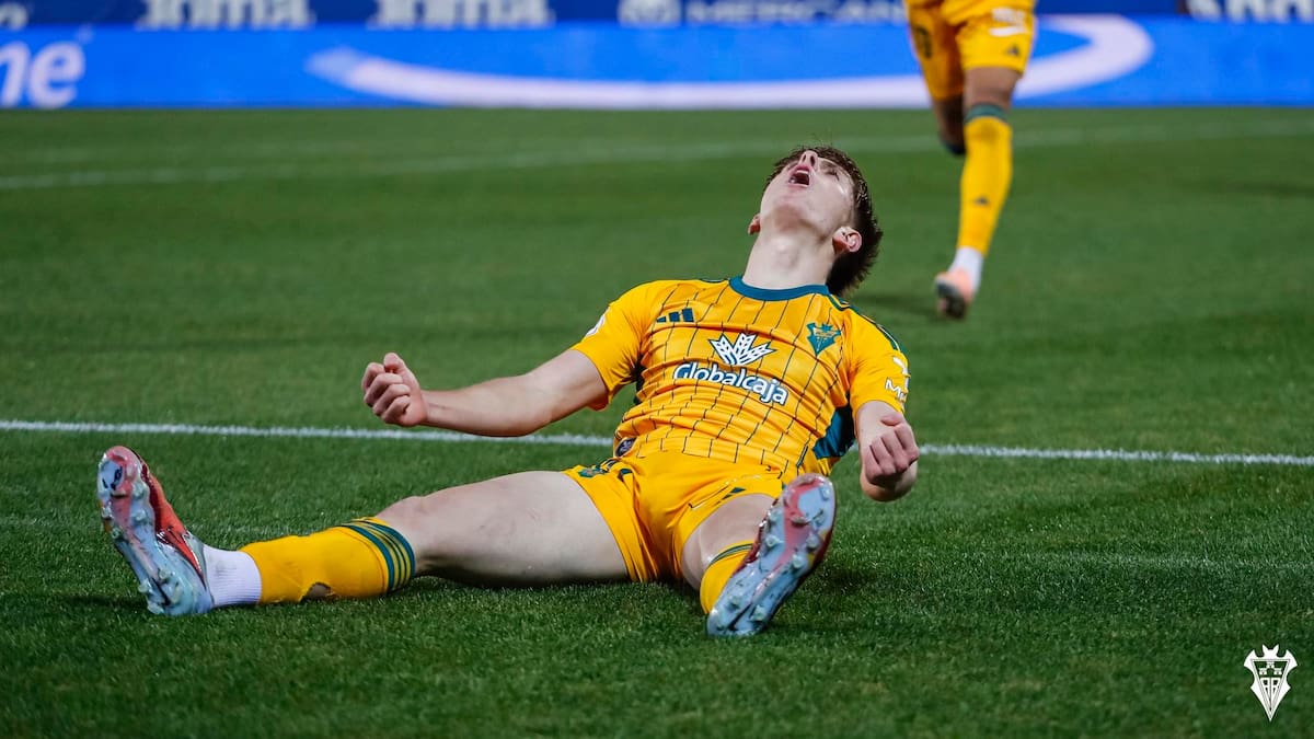 El cartagenero Dani Bernabéu, titular con el Albacete en la eliminación copera al Real Madrid