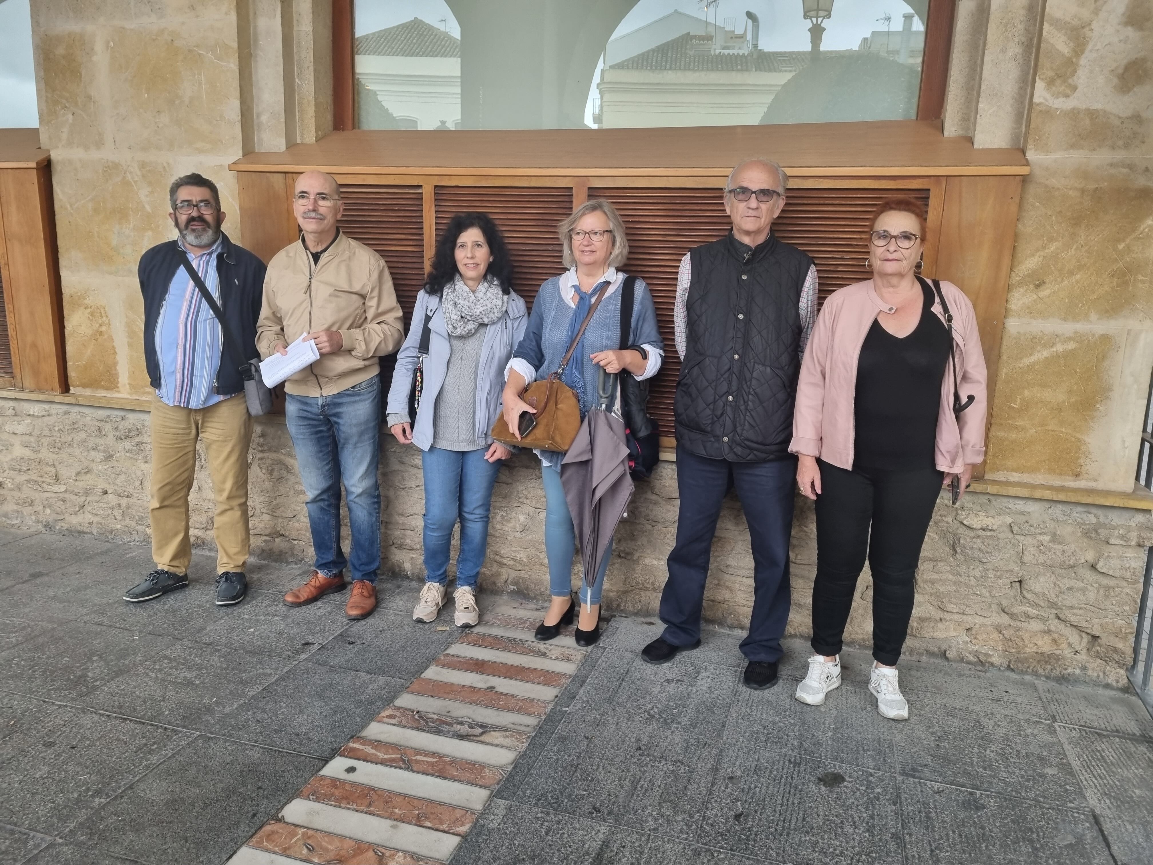 Componentes de la Plataforma Ciudadana por el Nuevo Hospital de la Serranía de Ronda y por una Sanidad Pública de Calidad